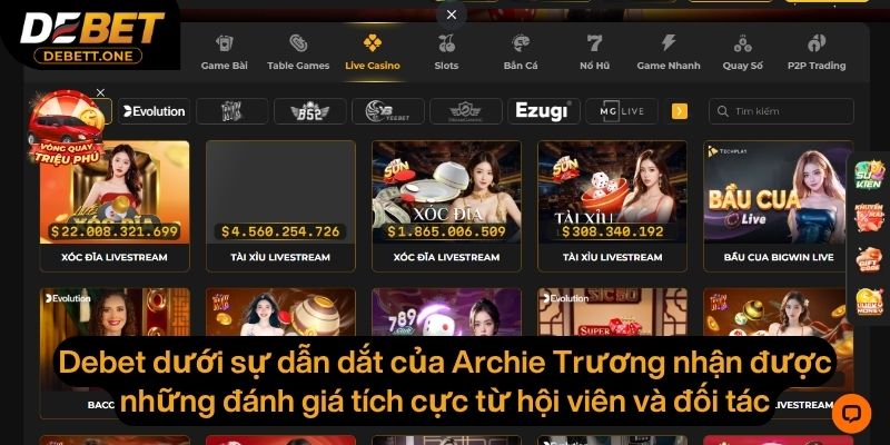 Archie Trương đưa ra những chiến lược đột phá cho sự phát triển của debet