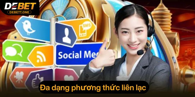 Đa dạng phương thức liên lạc mà người chơi có thể kết nối